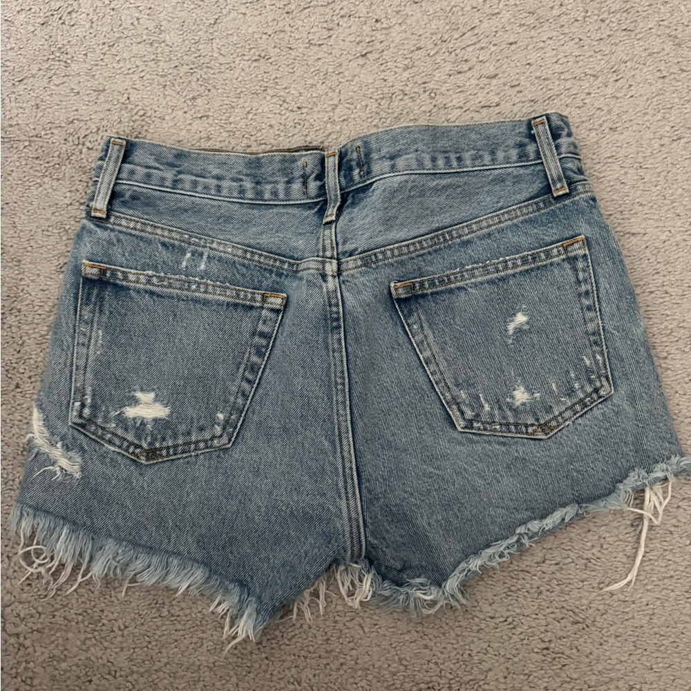 NWOT Agolde Parker Vintage Denim Shorts - Size 24 - Picture 5 of 7